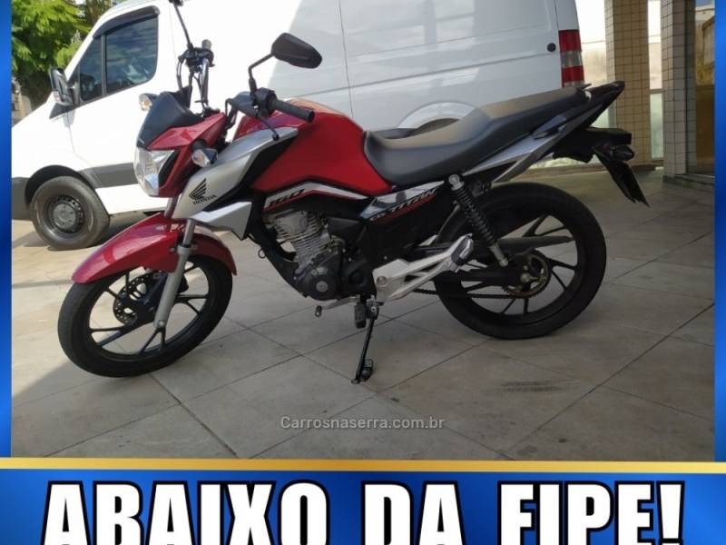 HONDA - CG 160 - 2024/2024 - Vermelha - R$ 19.900,00